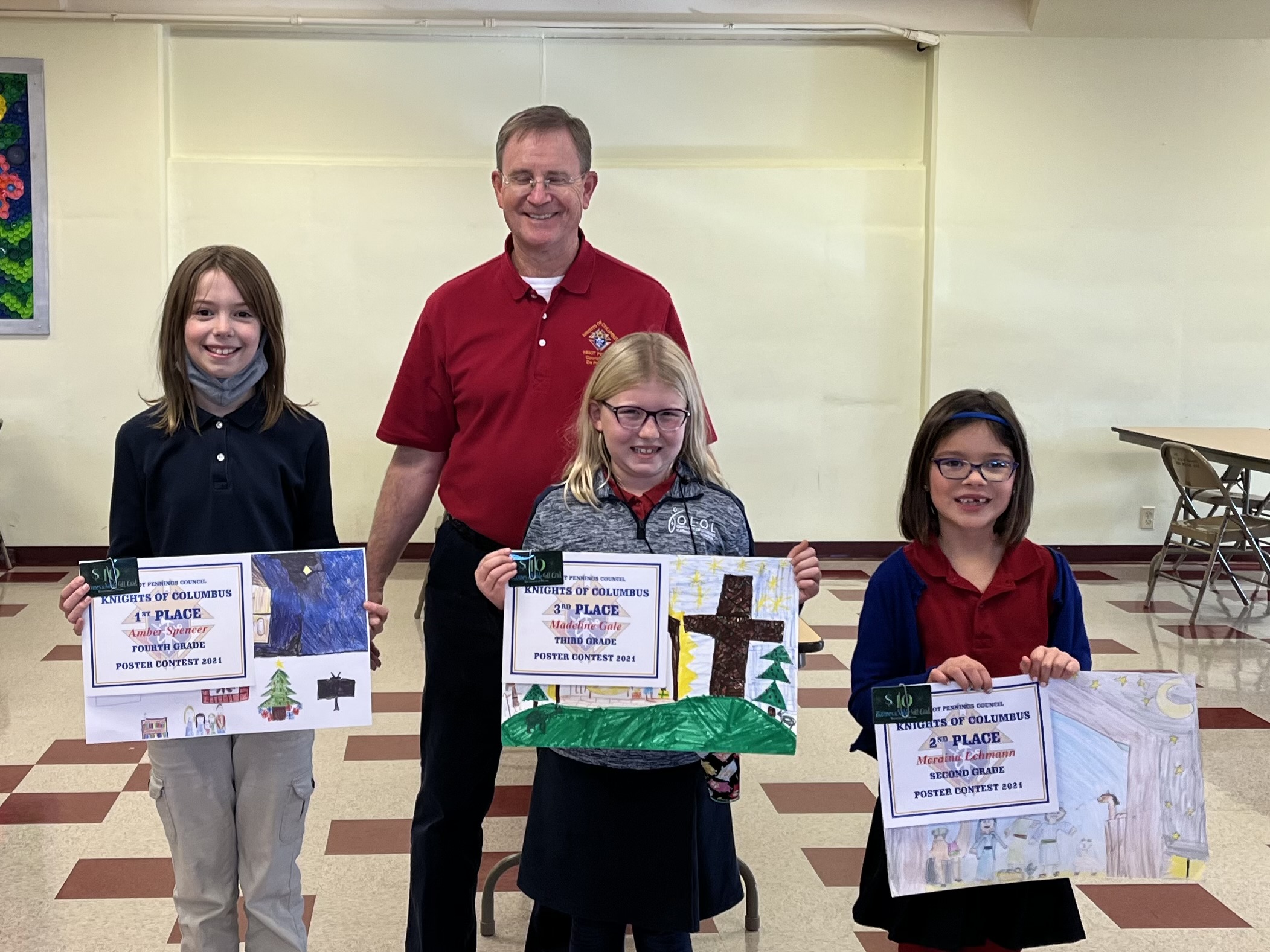 Our Lady of Lourdes Catholic School contest winners